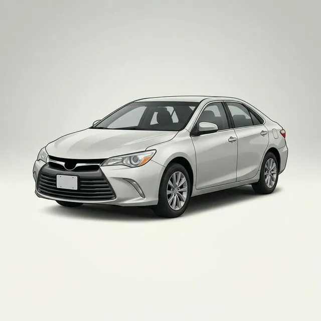 Toyota Camry 2012–2017 en vista 3/4 frontal